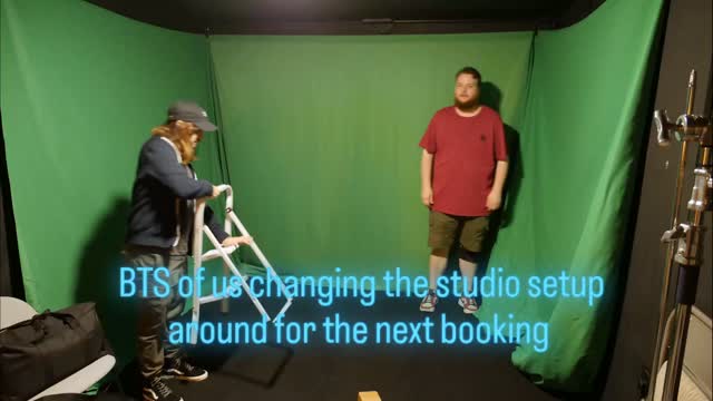BTS of us giving the studio a little switch-up! 🎬✨

We had a dry hire booking last week, so we wanted to get everything looking its best and ready for our guests. 🎥🔥